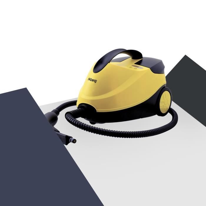 Steam cleaner - HKOENIG - NV6200 - 4 bar pressure - 1.5L capacity - 45min runtime