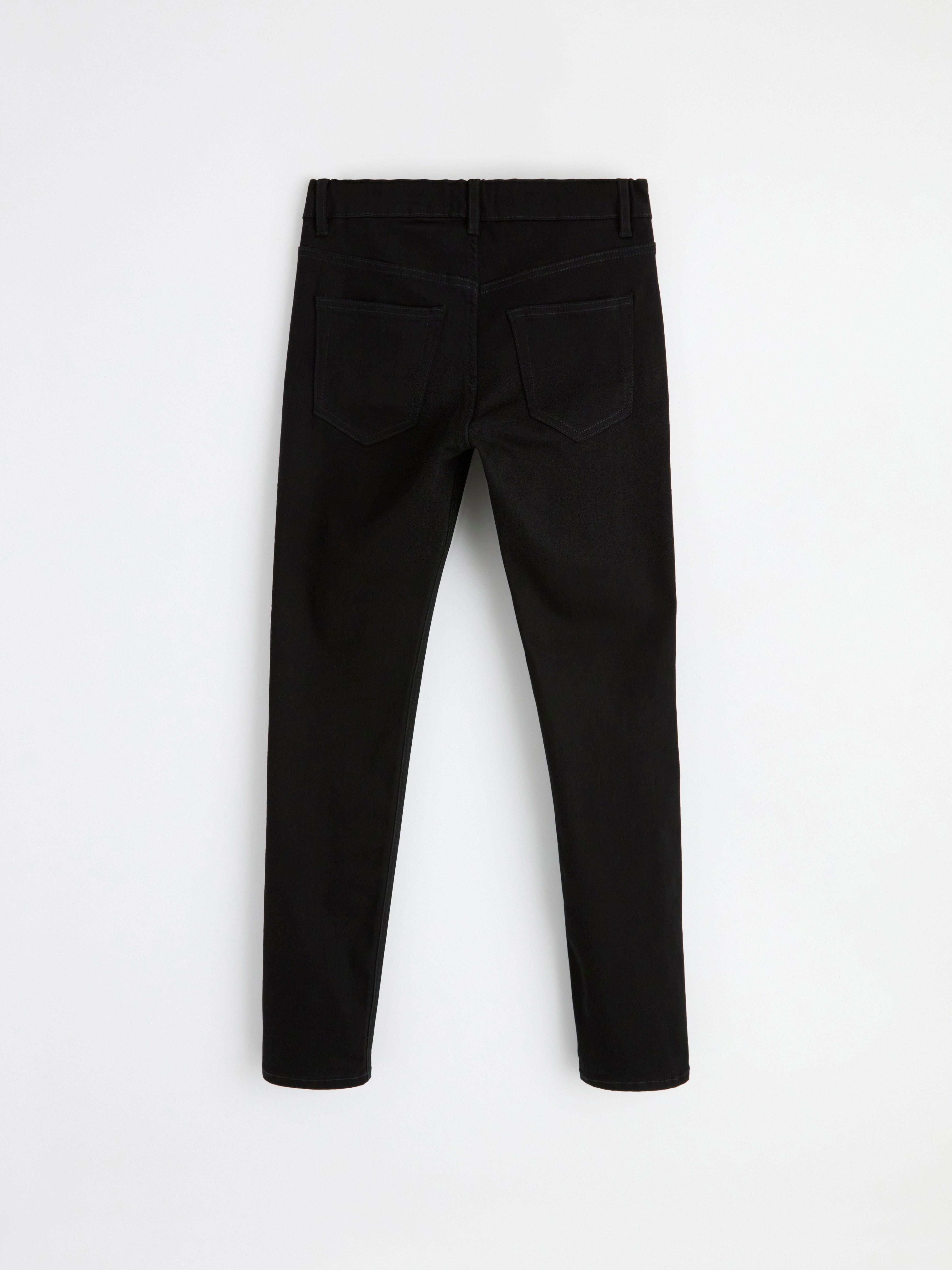 SAM Super stretch slim fit jeans med normal midje, svart