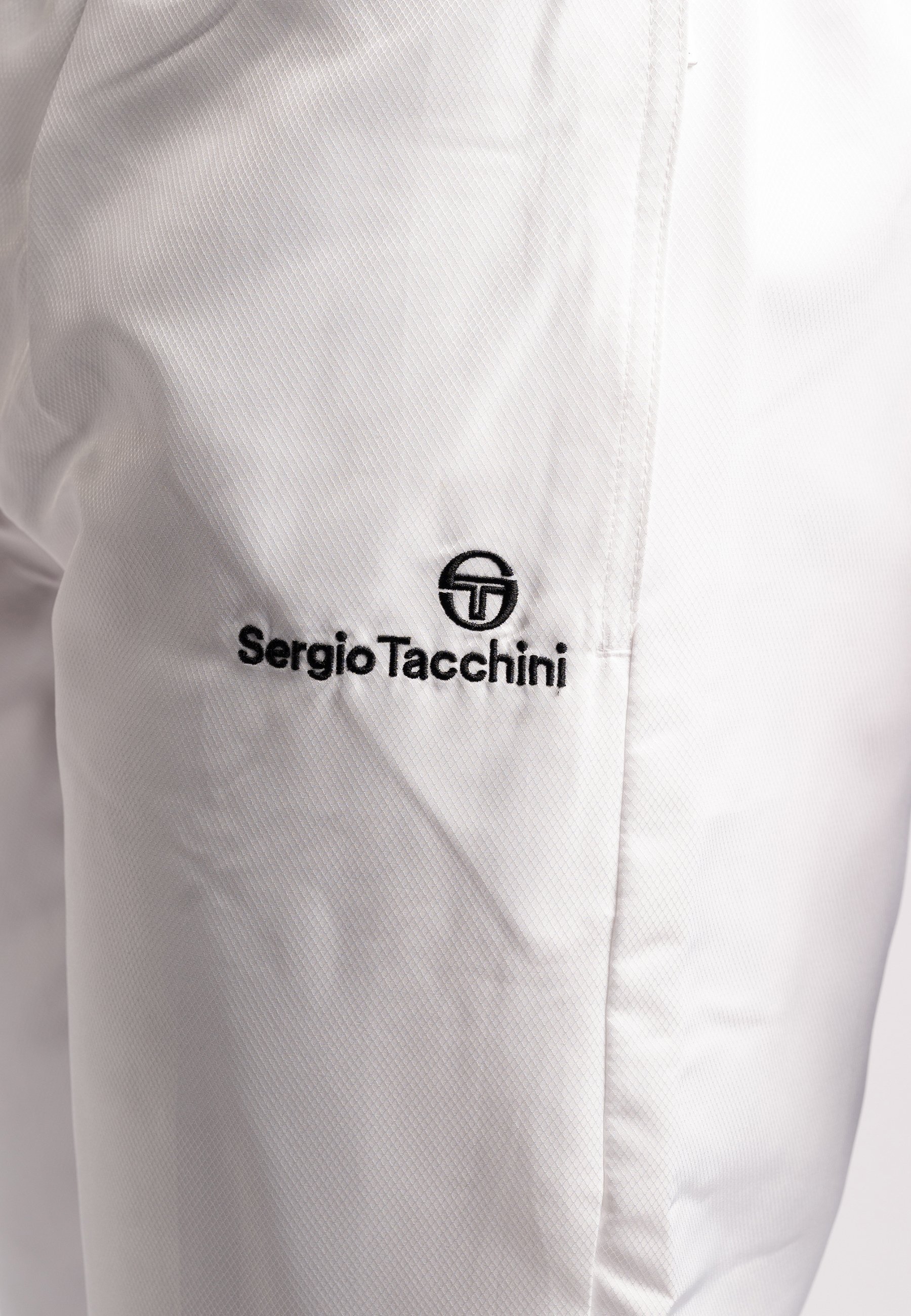 Sergio Tacchini CARSON - Trainingsbroek - wit zwart