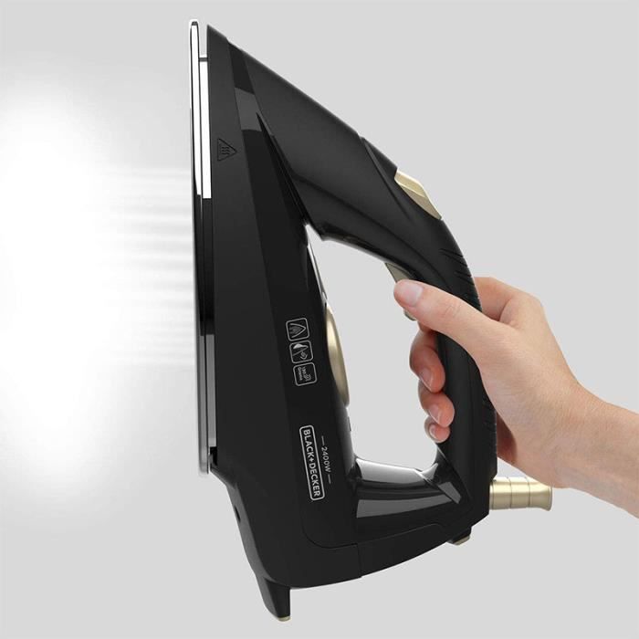 BLACK & DECKER BXSS2400E - GENERADOR DE VAPOR - POTENCIA: 2400 W MÁX. - PRESIÓN: 7 BAR - PRODUCCIÓN DE VAPOR: 130 G/MIN - DEPÓSITO: 2 L