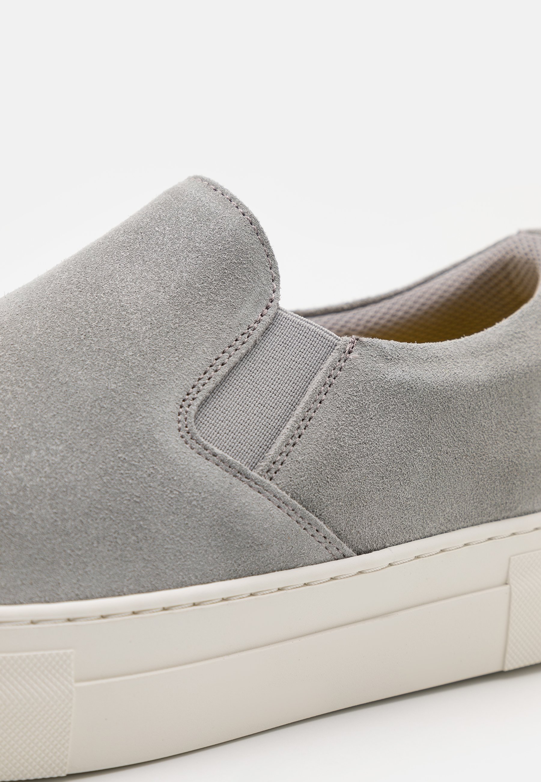 Selected Homme SLHDAVID CHUNKY - Slip-ons - gris
