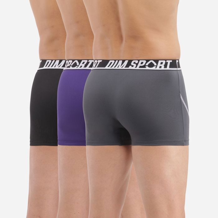Paquete de 3 bóxers deportivos de microfibra
