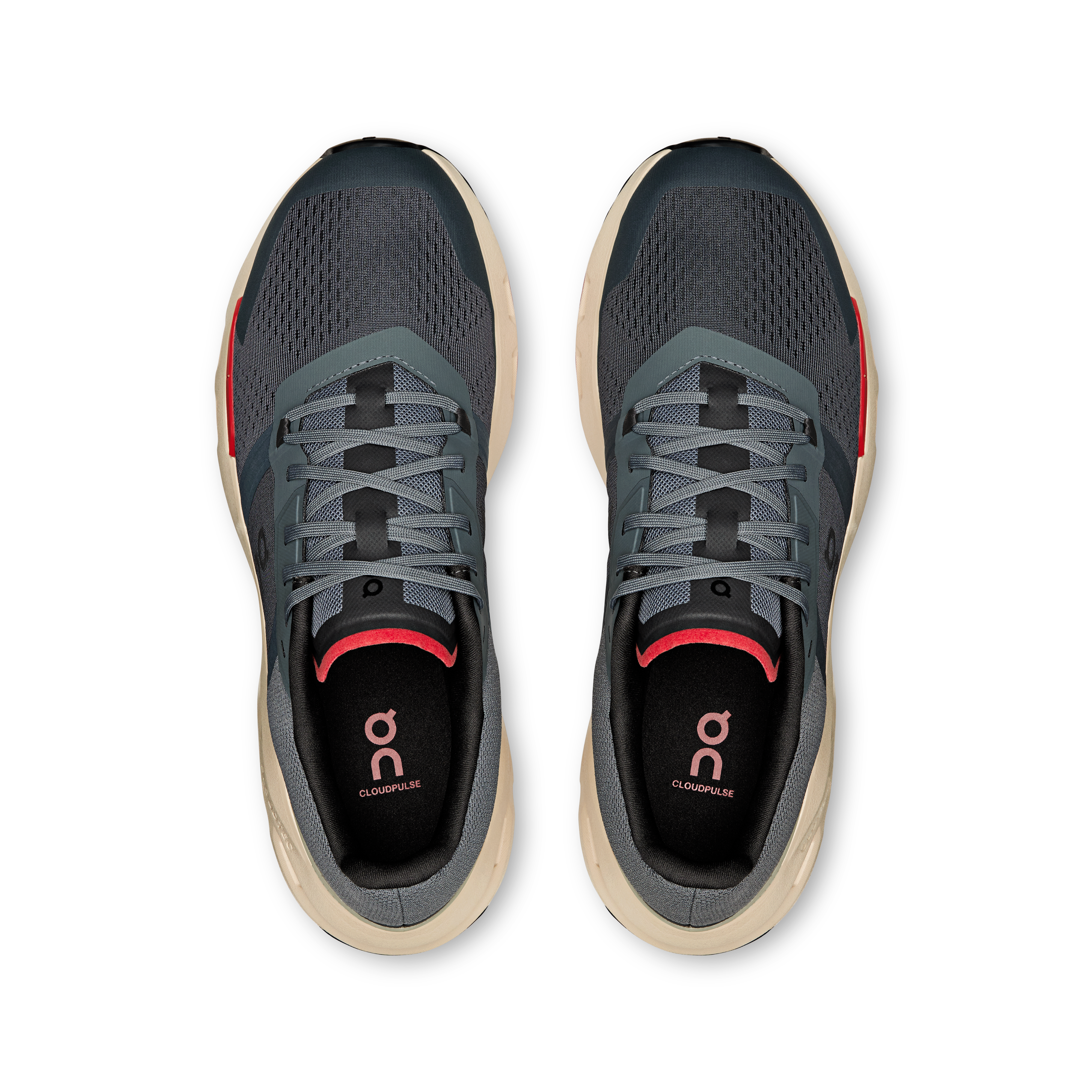 On Herren-Sneaker Cloudpulse Stone | Rot