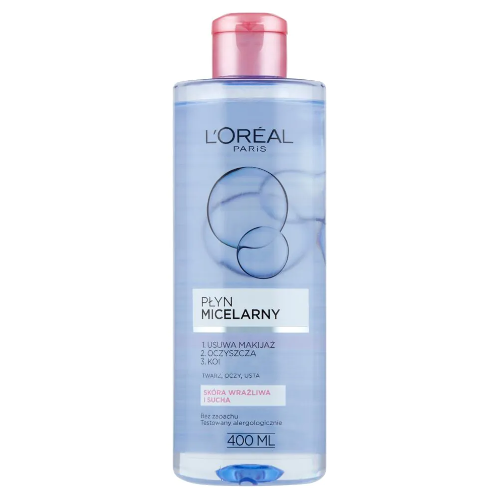 L’Oréal Paris Skin Expert Płyn micelarny, skóra wrażliwa i sucha