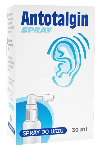 Antotalgin, Spray do uszu