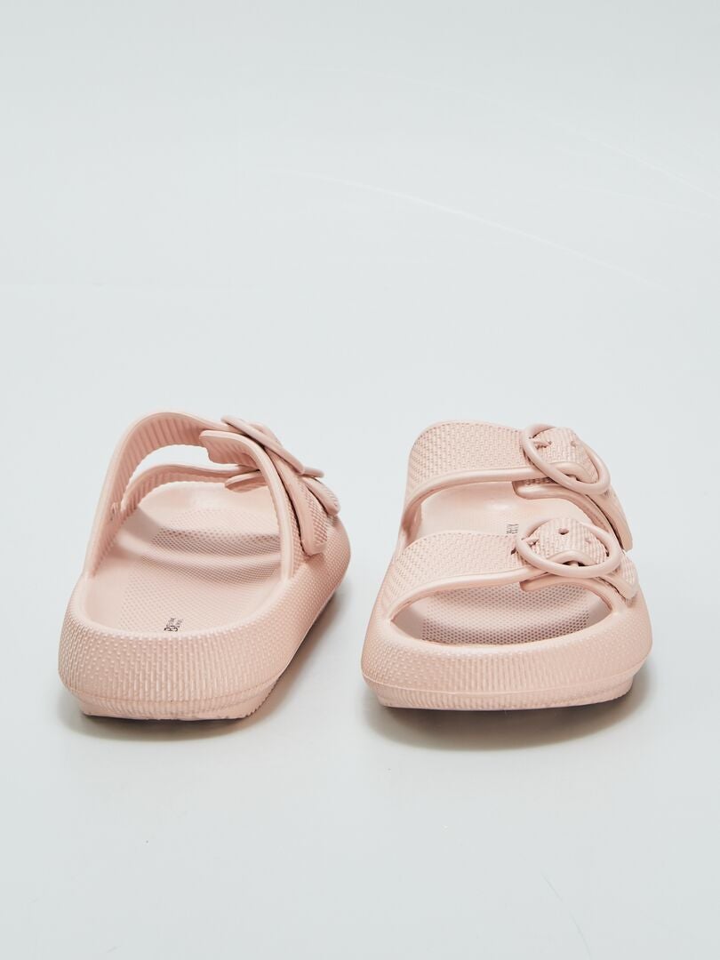 Mules com fivelas - ROSA