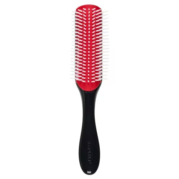 Denman D3 The Original Styler kefa strednej veľkosti<br>čierna, červená