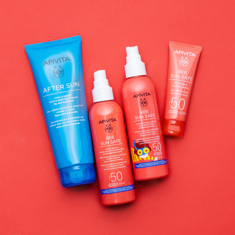Apivita Bee Sun Safe Hydra Melting Ultra-Light Spray FPS 50 - spray de proteção solar FPS 50