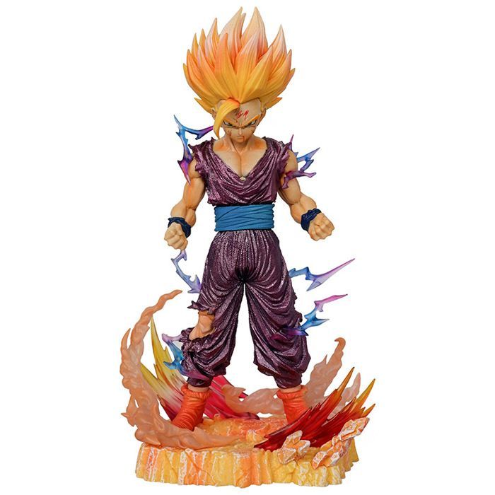 Statuetta di Gohan di Dragon Ball Z, modello Super Saiyan Gohan della collezione