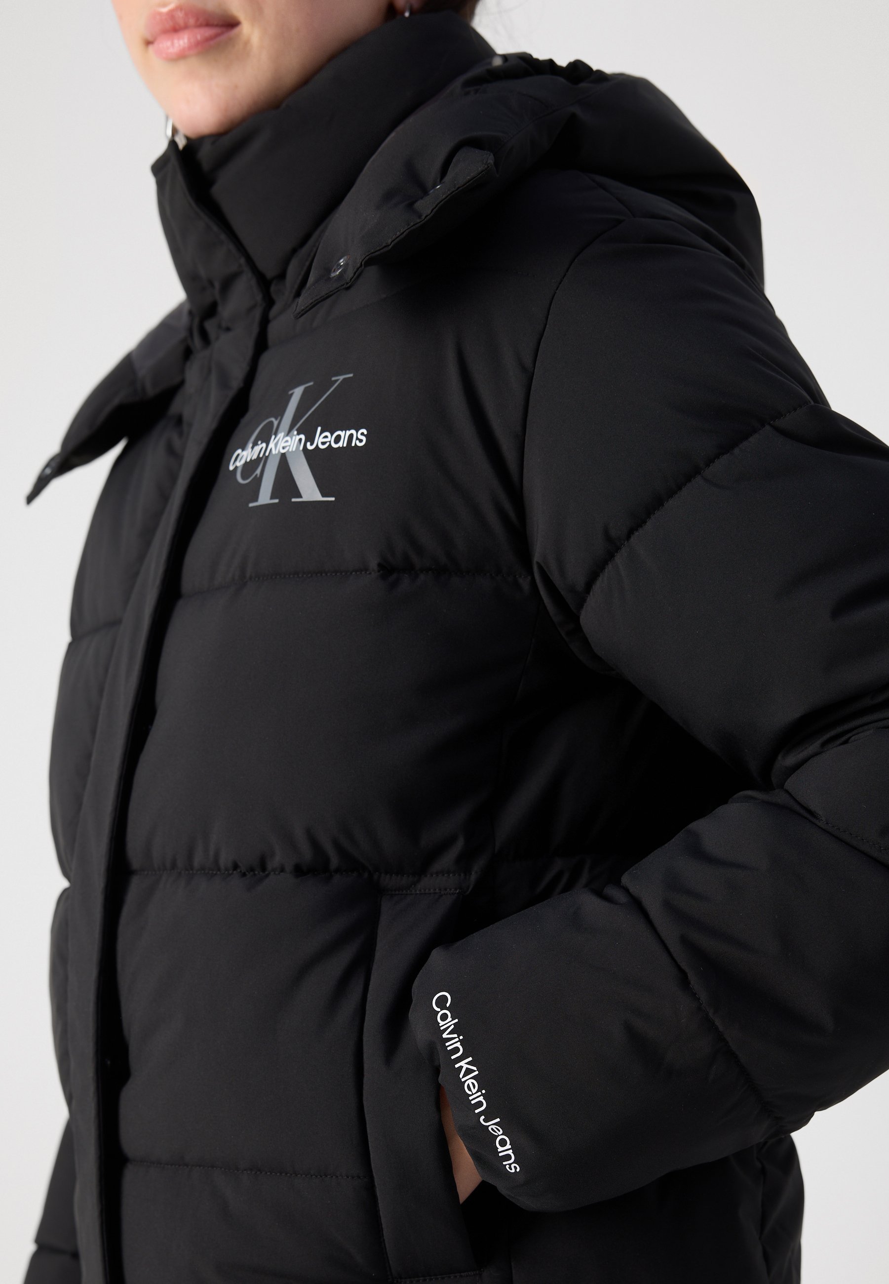 PUFFER - Zimní bunda - black Calvin Klein Jeans