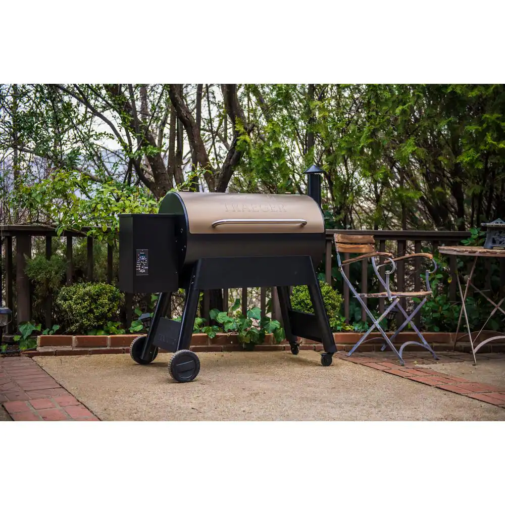 Pro Series 34 -pellettigrilli pronssissa