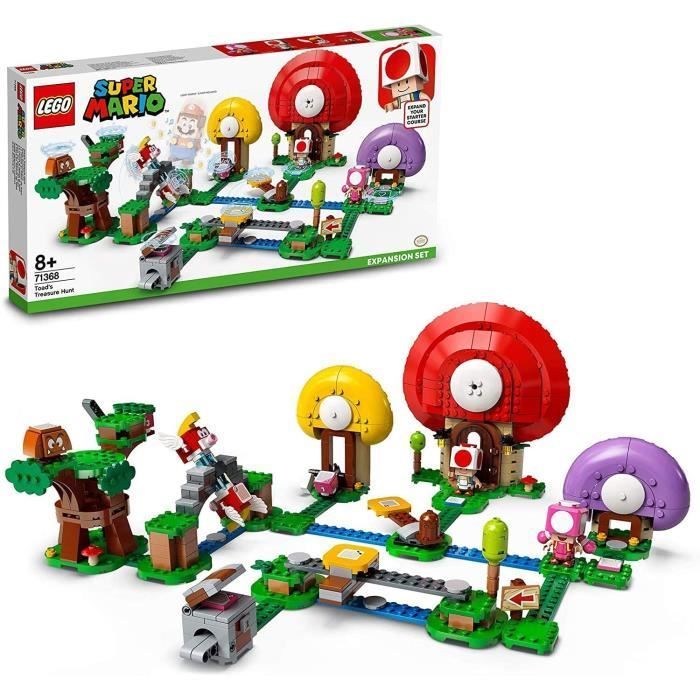 Jeu de construction LEGO Super Mario - Ensemble d'extension La Chasse au Trésor de Toad