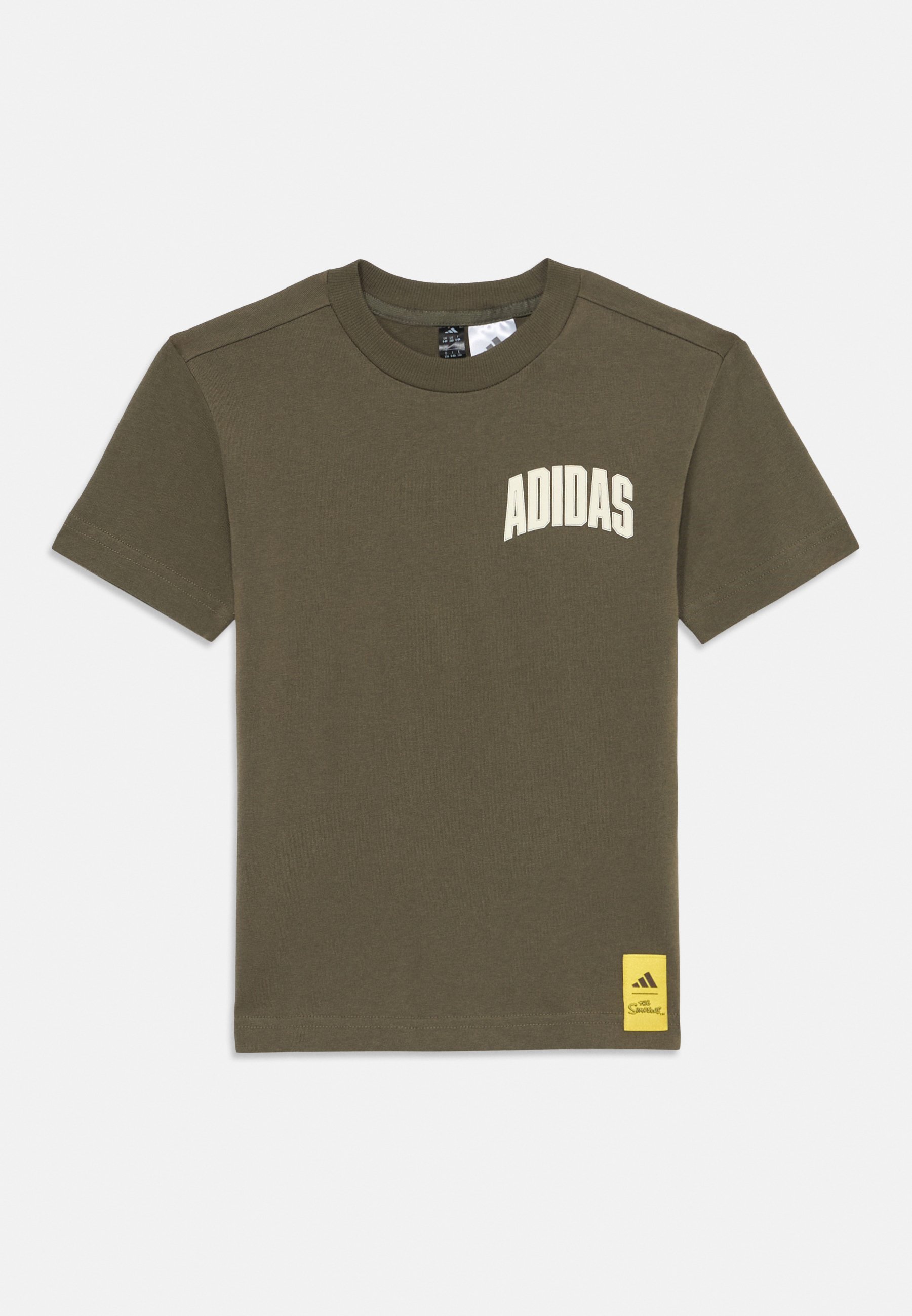 adidas Performance THE SIMPSONS KIDS UNISEX - T-shirt stampata - verde oliva