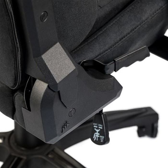 Sedia da gaming - CORSAIR - TC100 Relaxed Fabric - Grigio/Nero - Tessuto morbido - Braccioli 2D