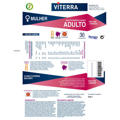 Viterra multivitaminový doplněk stravy pro ženy 30 tablet 30 tablet
