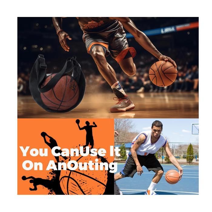 Basketball Backpack, Mesh Pocket, Basketball Accessories, backpack, basketball bag, mesh pocket with carabiner