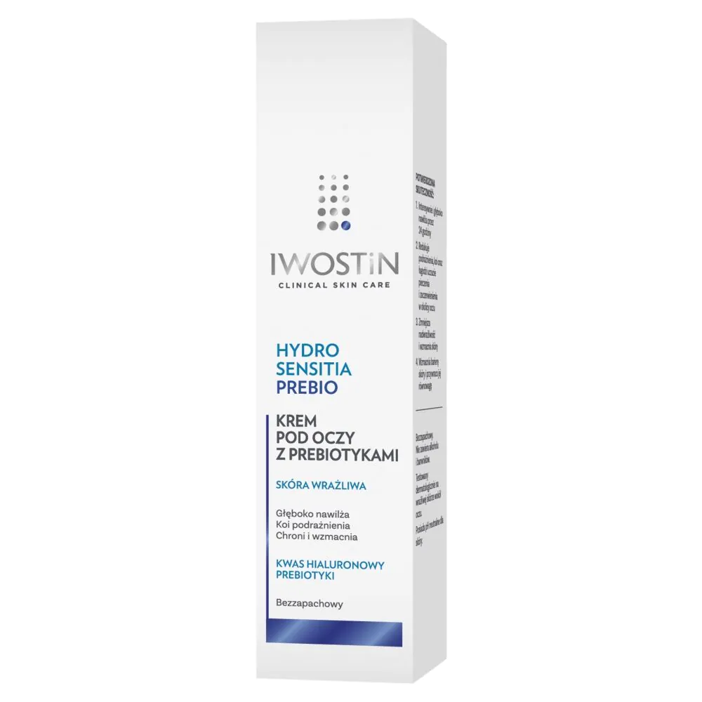 Iwostin Hydro Sensitia PreBIOKrem pod oczy z Prebiotykami