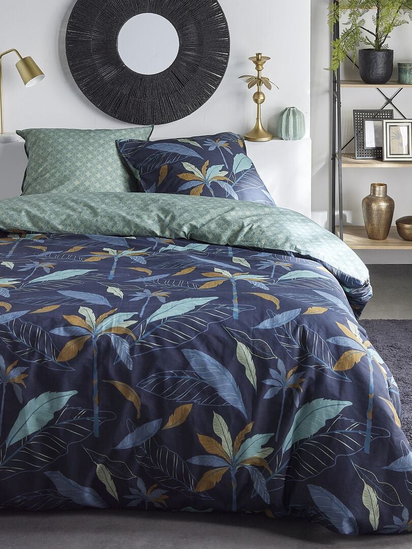Conjunto de cama completo - casal - AZUL