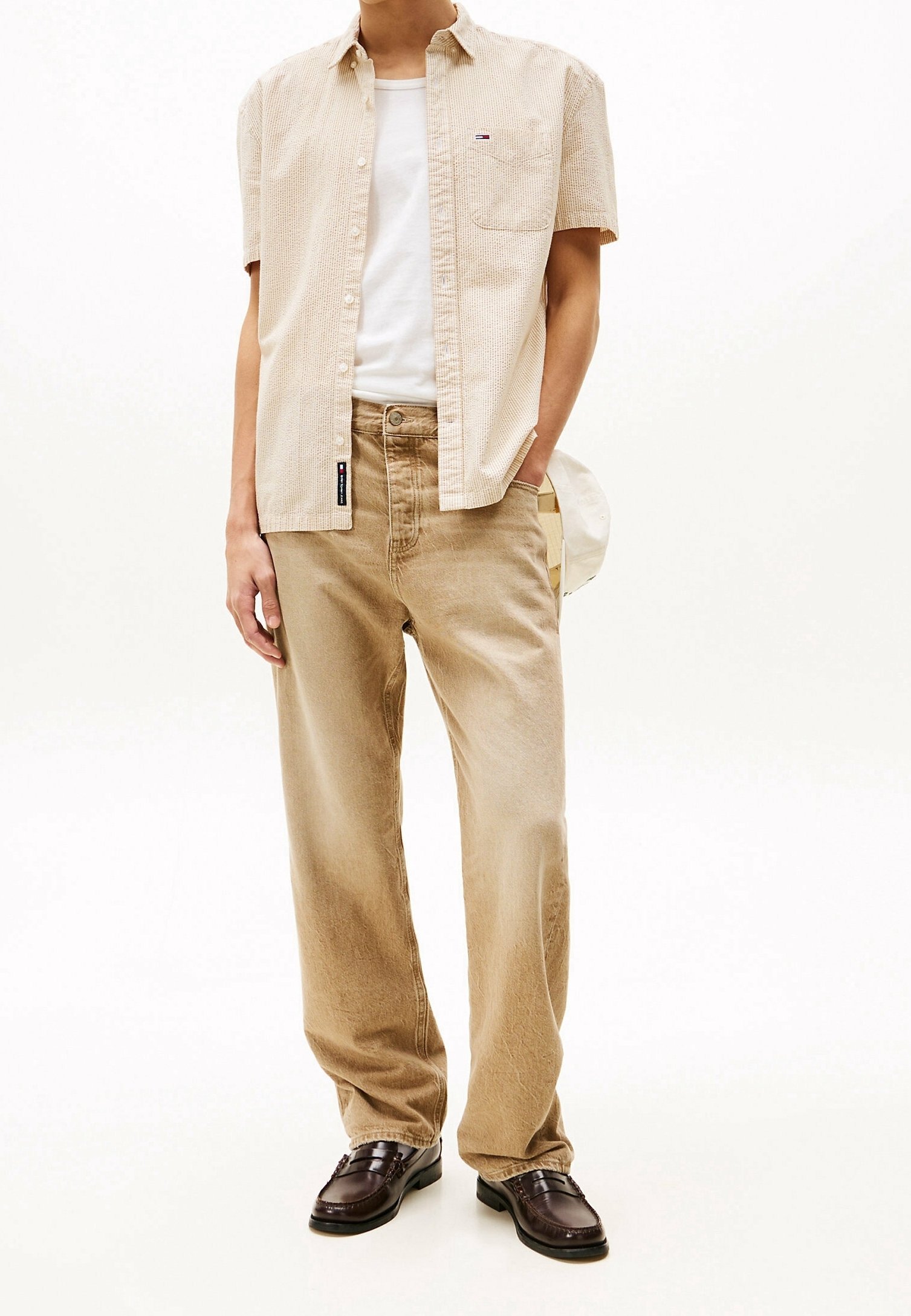 Tommy Jeans shirt - beige