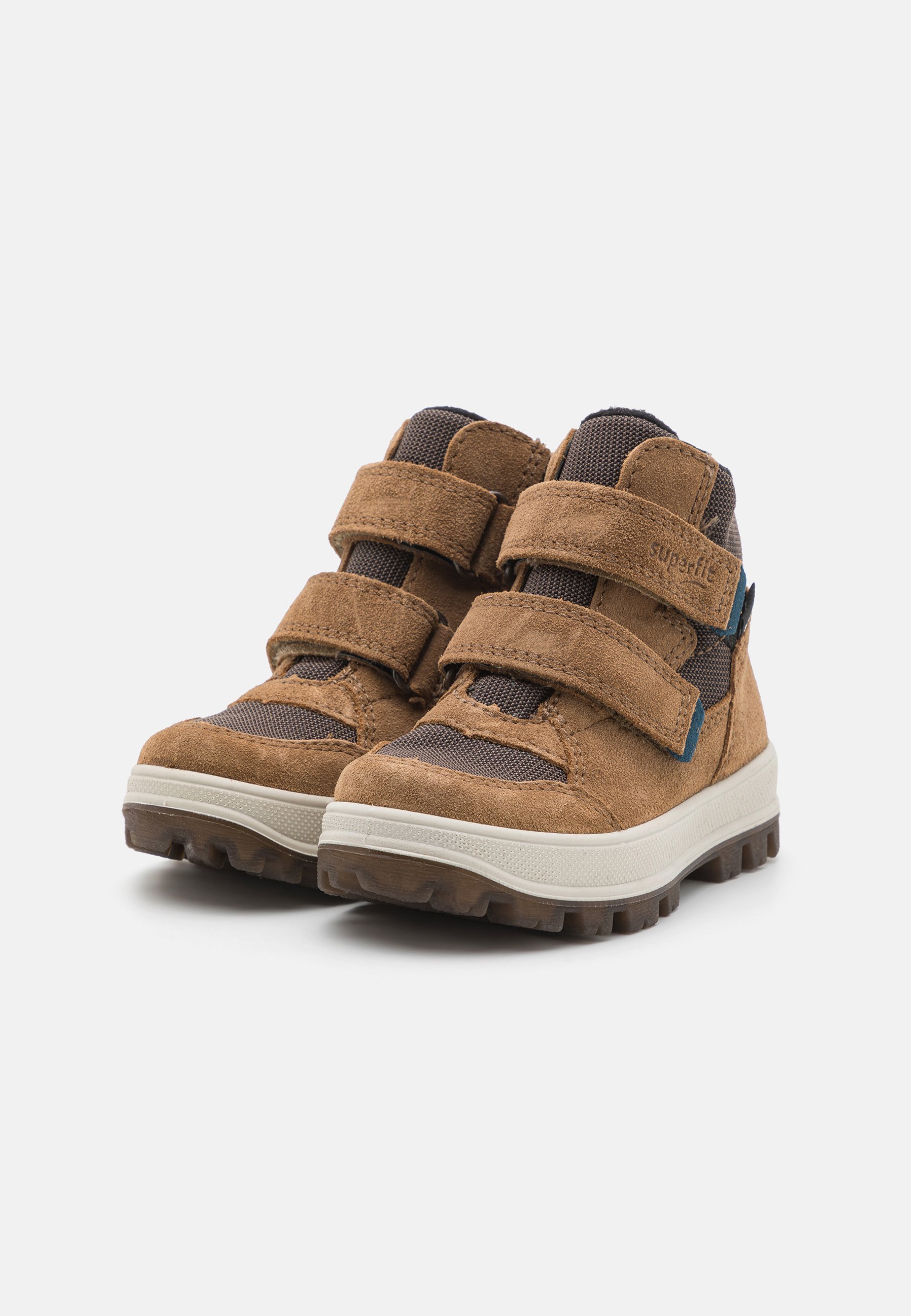 Stivali invernali Superfit TEDD - marrone/blu