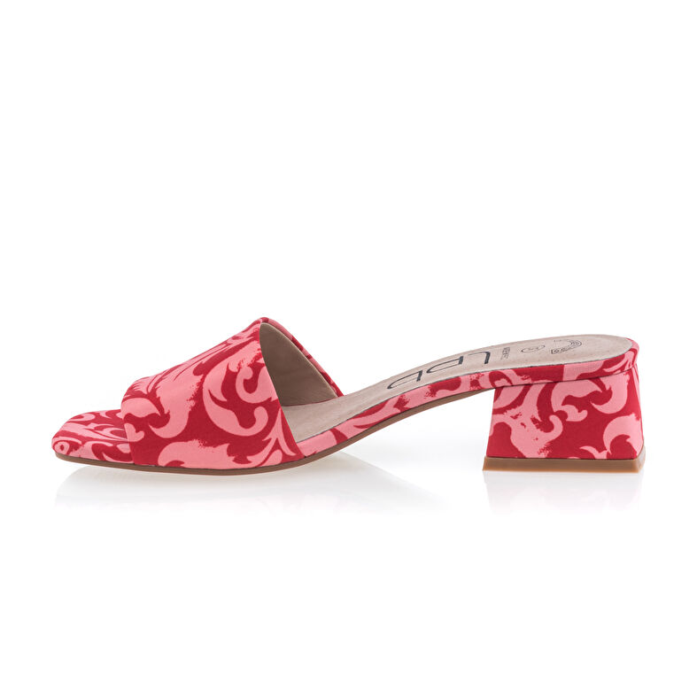 Zoccoli/ciabatte rosse da donna
