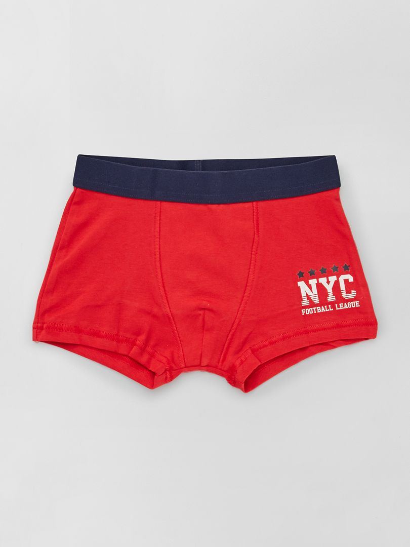 Set van 3 boxershorts - BLAUW