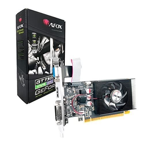 Carte graphique - AFOX - GEFORCE GT730 - 4GB DDR3 - 128BIT - DVI HDMI VGA