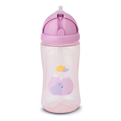 Baby Wells Copo com Palhinha Lilás      1 un 1 un