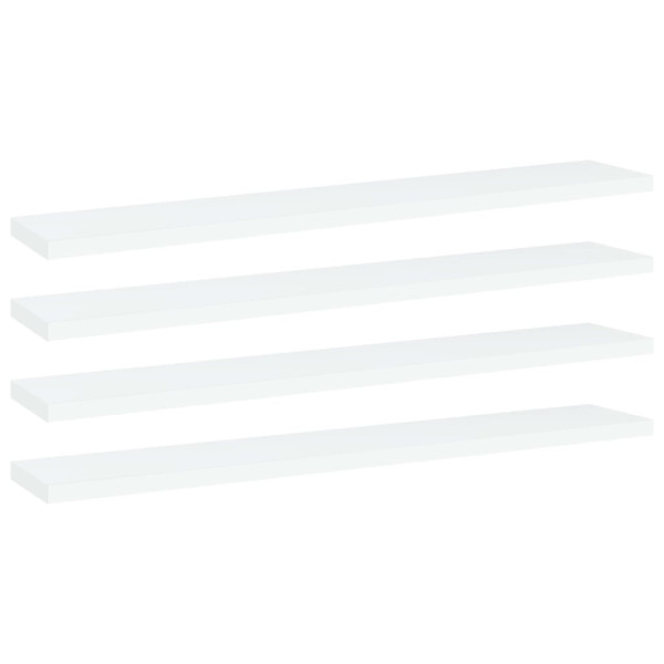 Płyta na półki Biały 60 x 10 x 1.5 cm Materiał drewnopochodny vidaXL