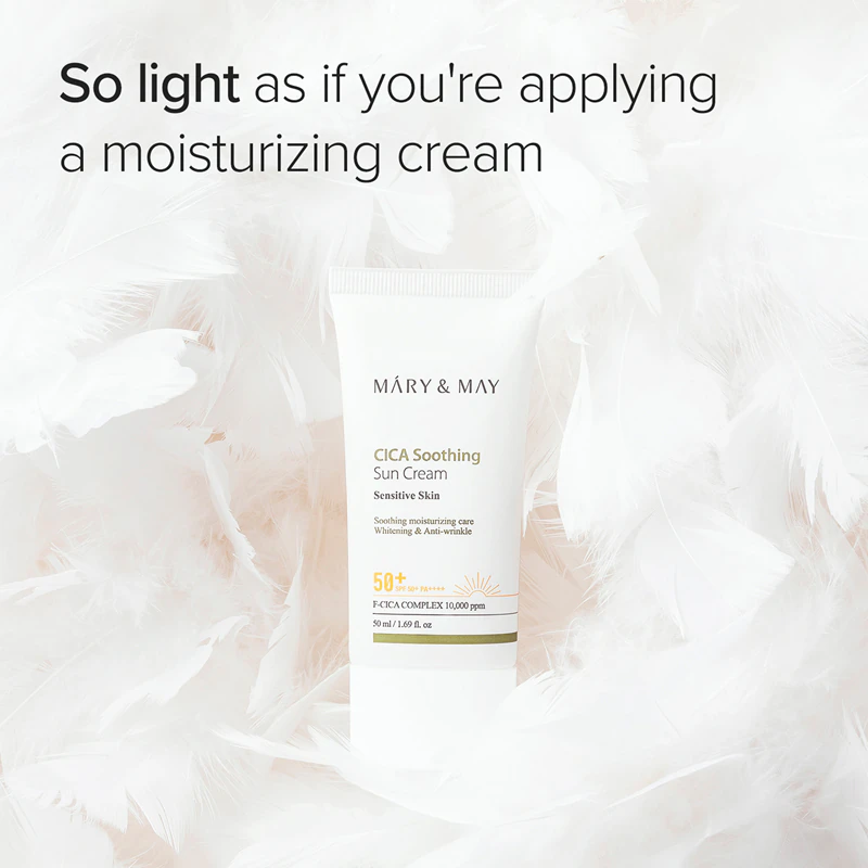 Zklidňující ochranný krém Mary&May Cica SPF 50+