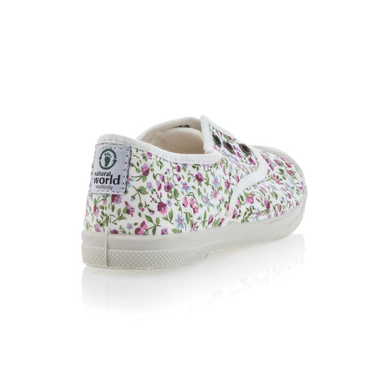 Cestas / zapatillas Fille Blanc
