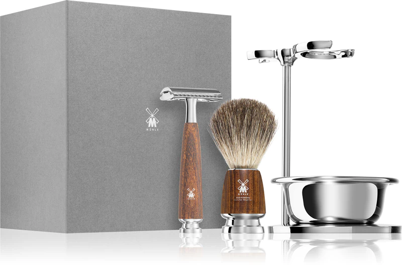 Conjunto de barbear Mühle Alum