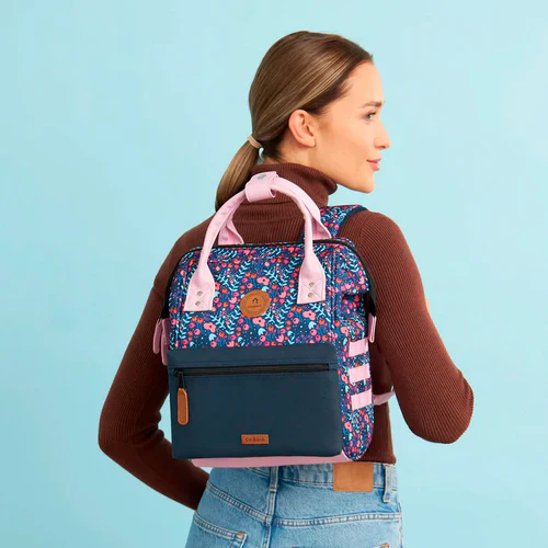 Cabaia Abenteurer Kleiner blauer Honfleur-Rucksack