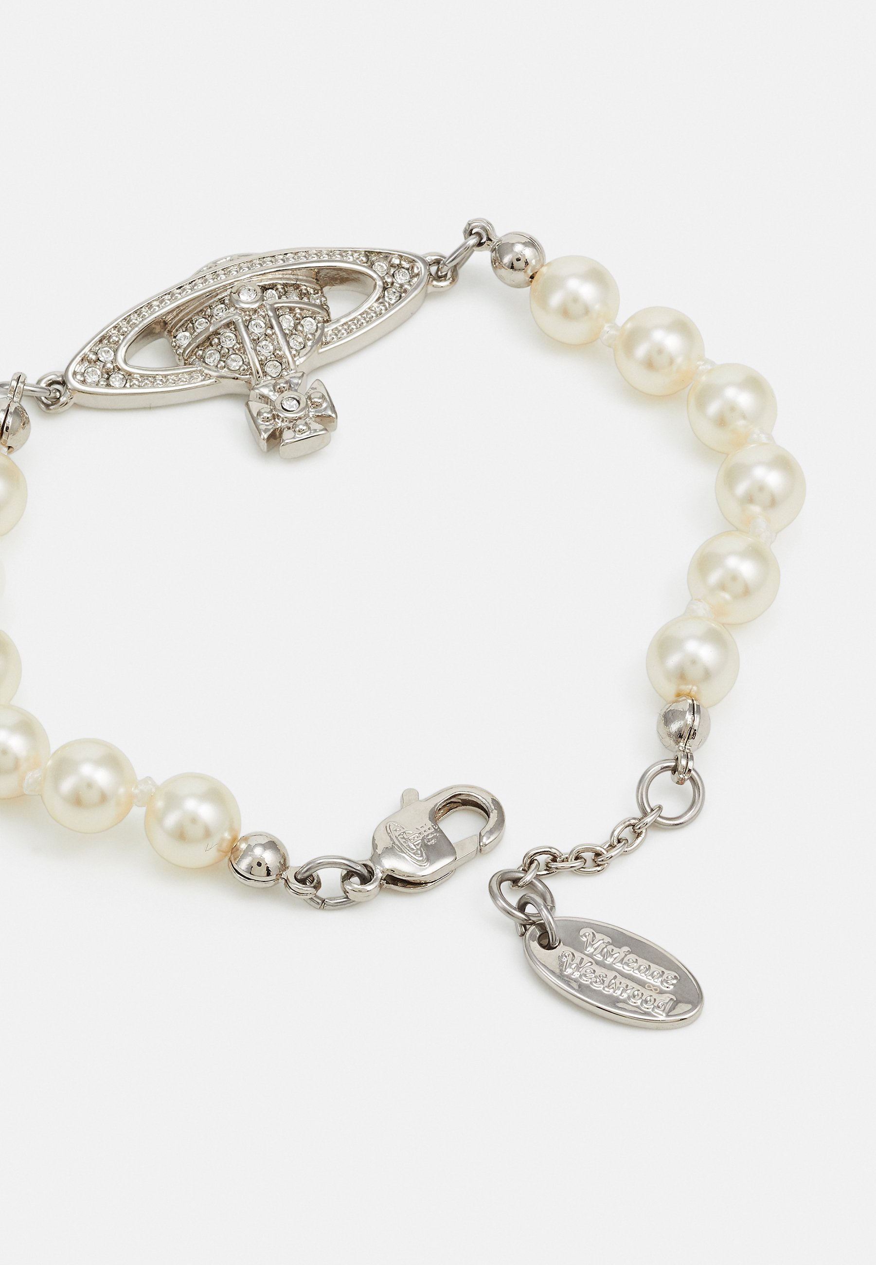 Vivienne Westwood MINI RELIEF ARMBAND - Armband - zilverkleurig