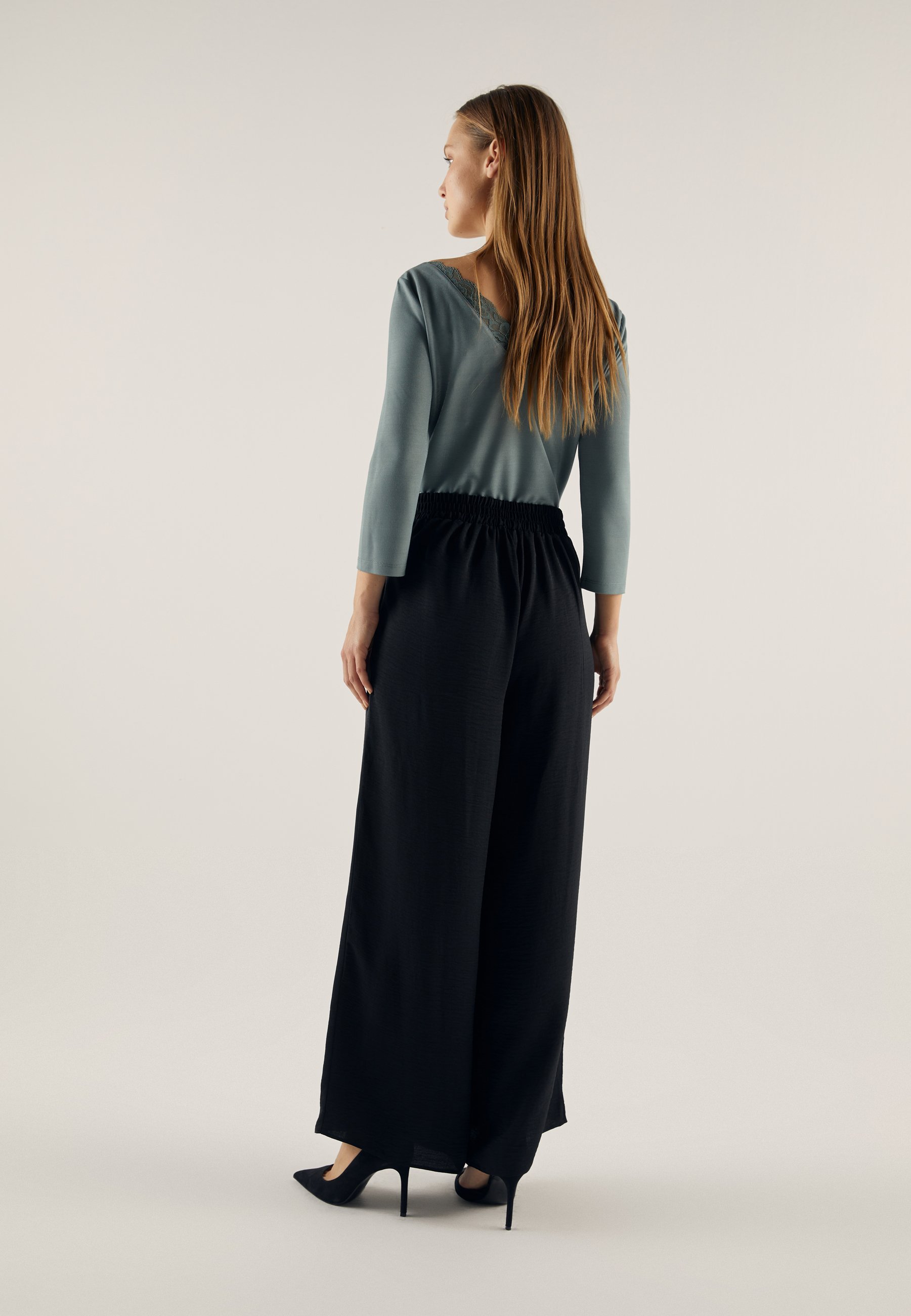 Anna Field broek - zwart