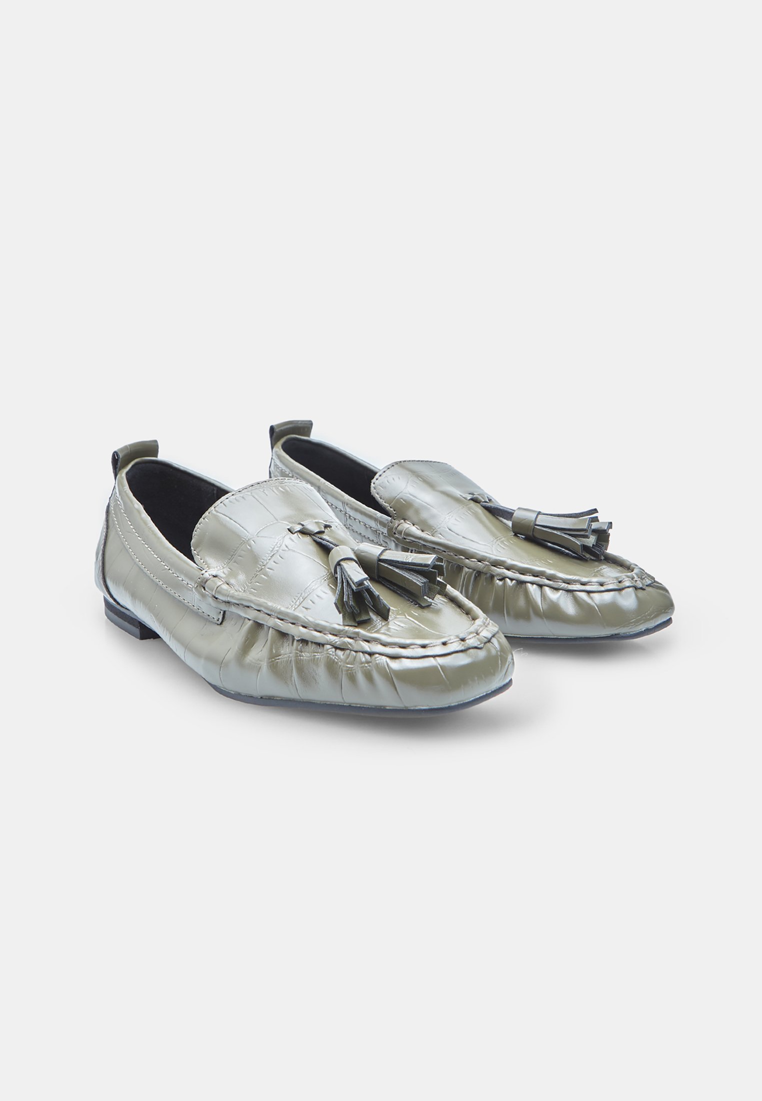 Bata CON PASSINE LABEL - Nazouvací boty - zelená