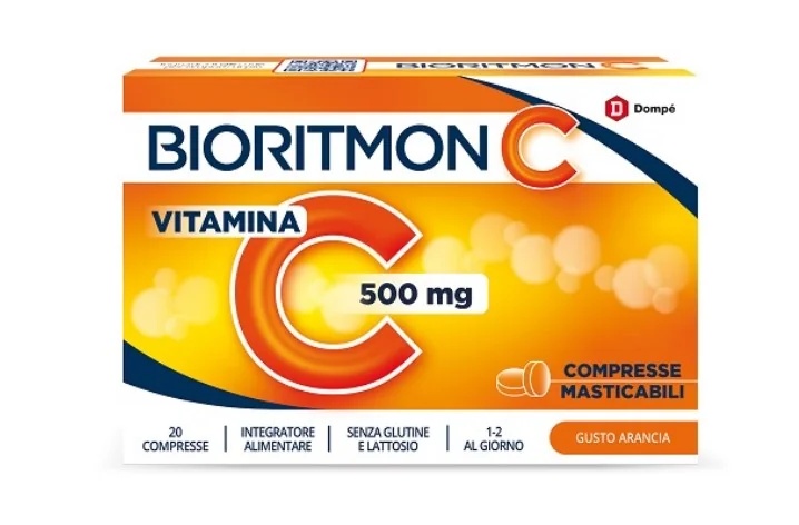 DOMPÉ Bioritmon C 500 Vit C 20Cpr Gezondheid van het lichaam