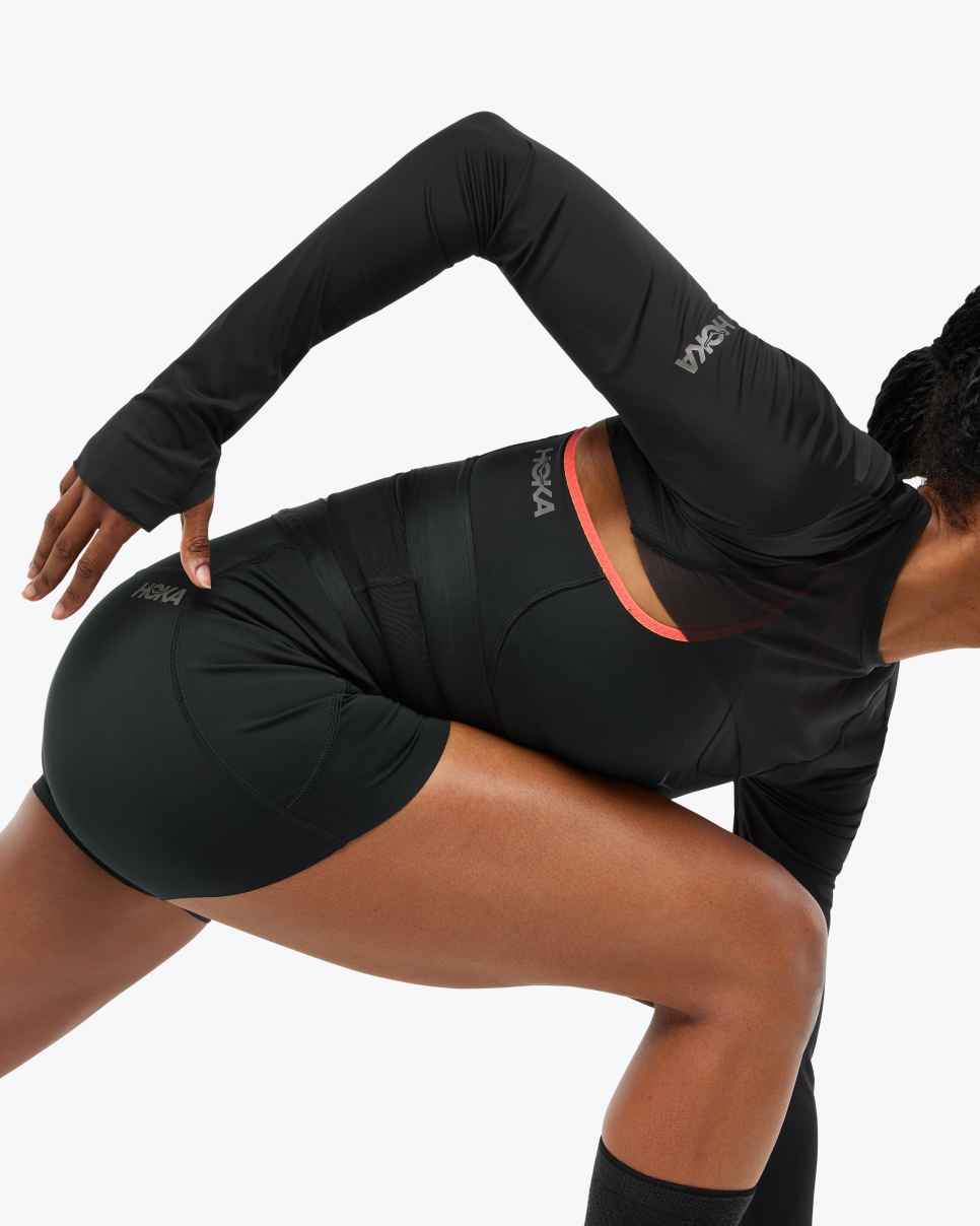 HOKA Race Day Shrug Black