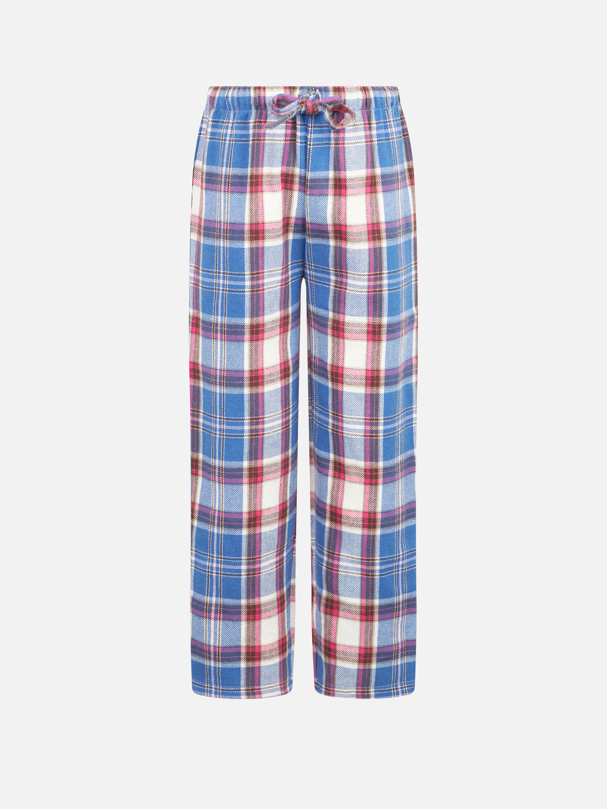 Bas de pyjama à carreaux pour filles