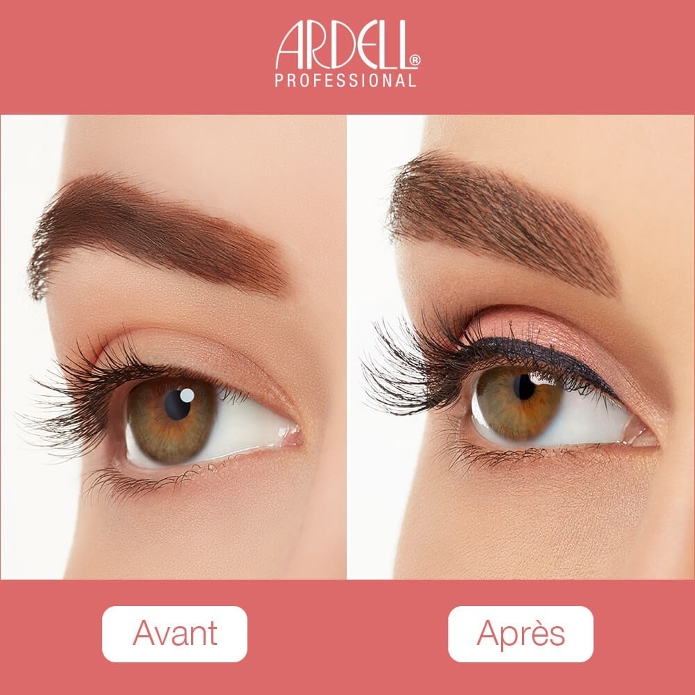 Ardell Kit de Faux-Cils magnétiques avec Gel Liner Noir (2gr) Accent 002