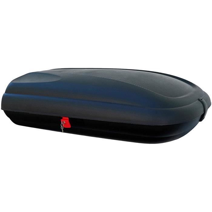 BA320 Cofre de techo con cerradura 320 l Aspecto de carbono Negro