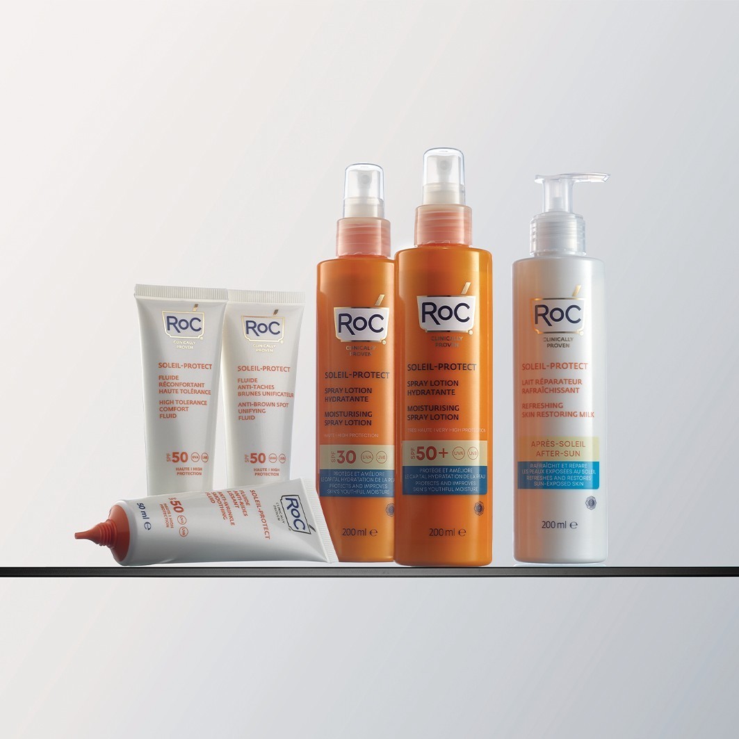 RoC Sonnenschutz Soleil-Protect Feuchtigkeitsspendende Sonnencreme LSF 50 - 200 ml