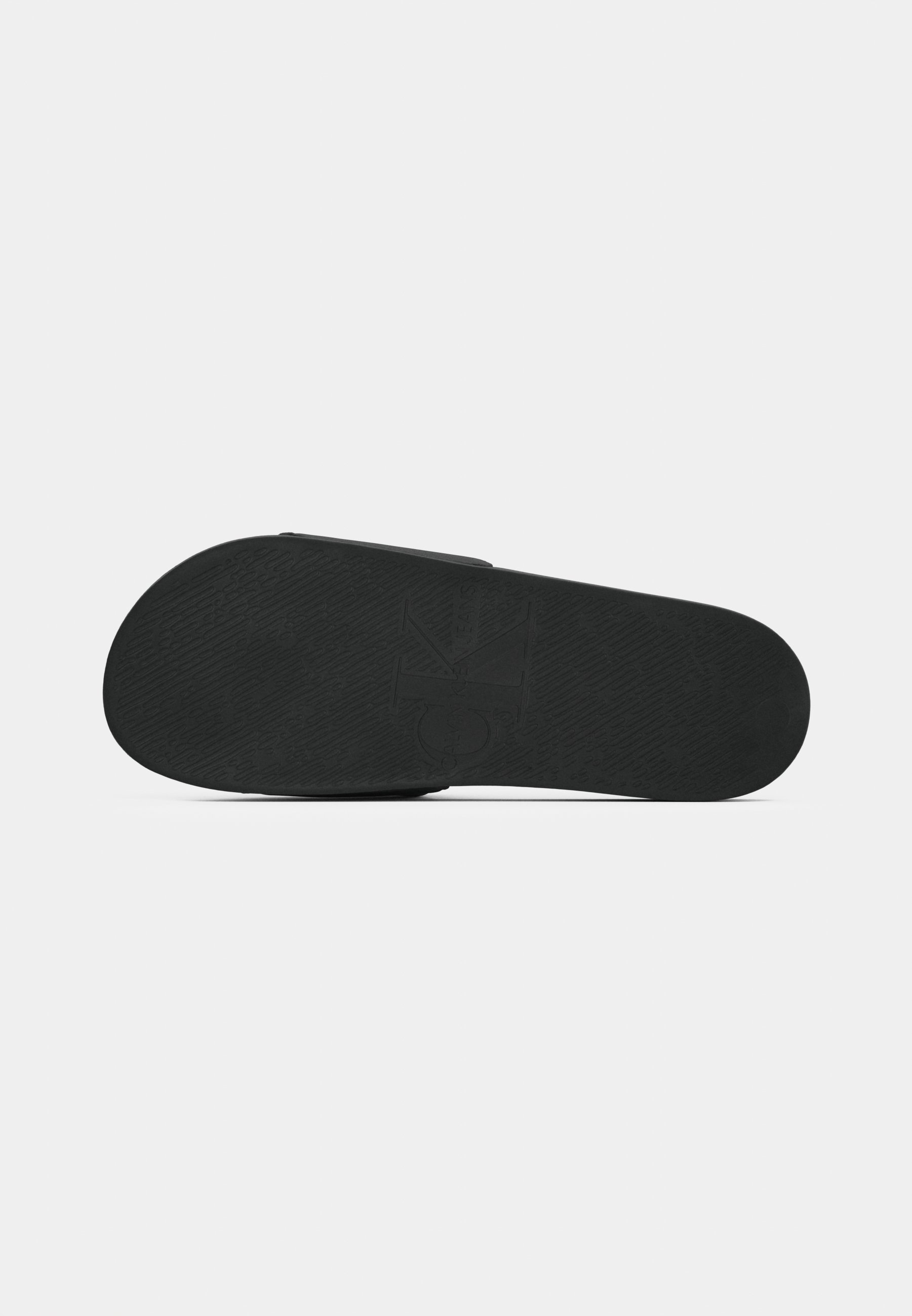 Calvin Klein Jeans SLIDE MONOLOGO - Mules - triple noir