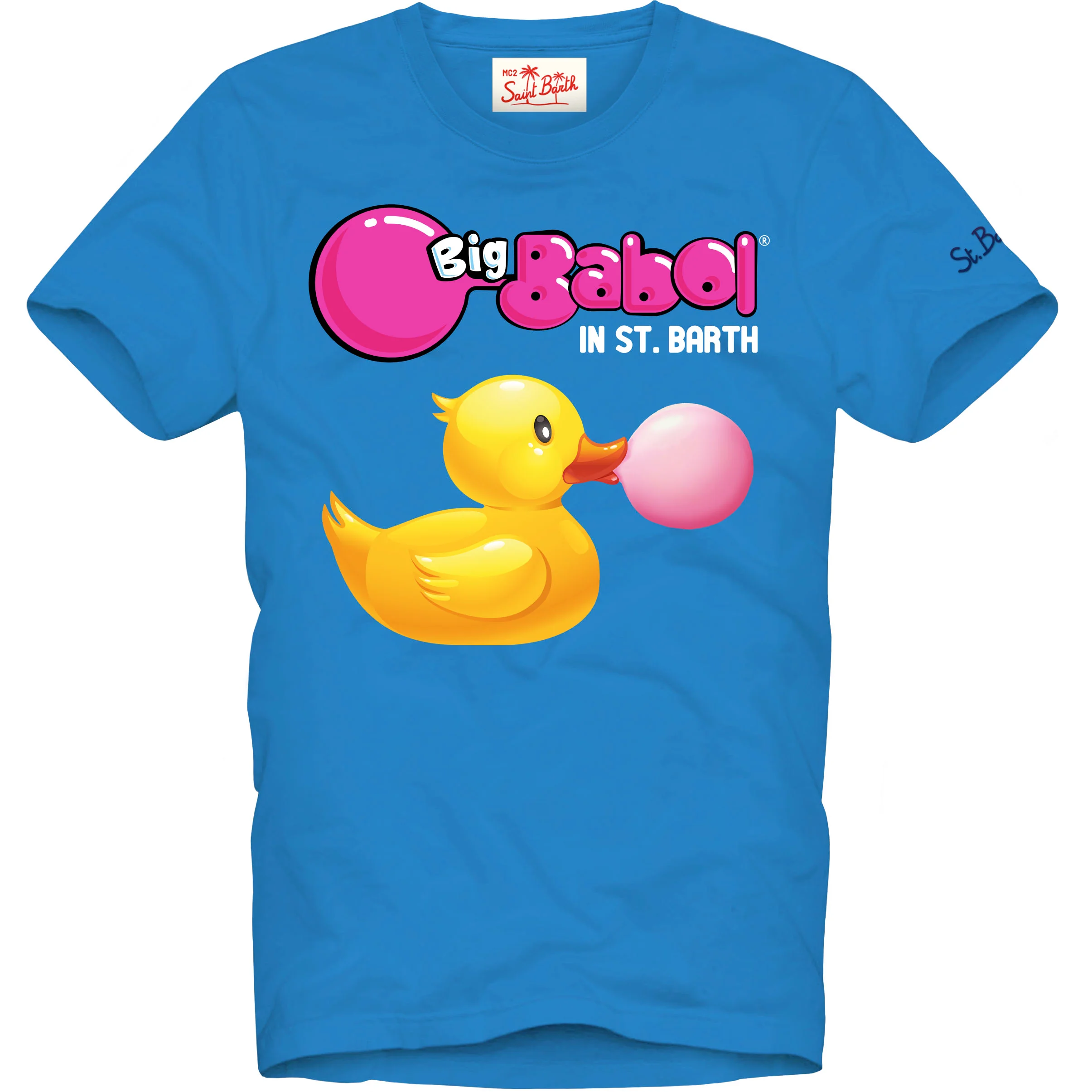 T-shirt da uomo in cotone con stampa papera e Big Babol | BIG BABOL® E
