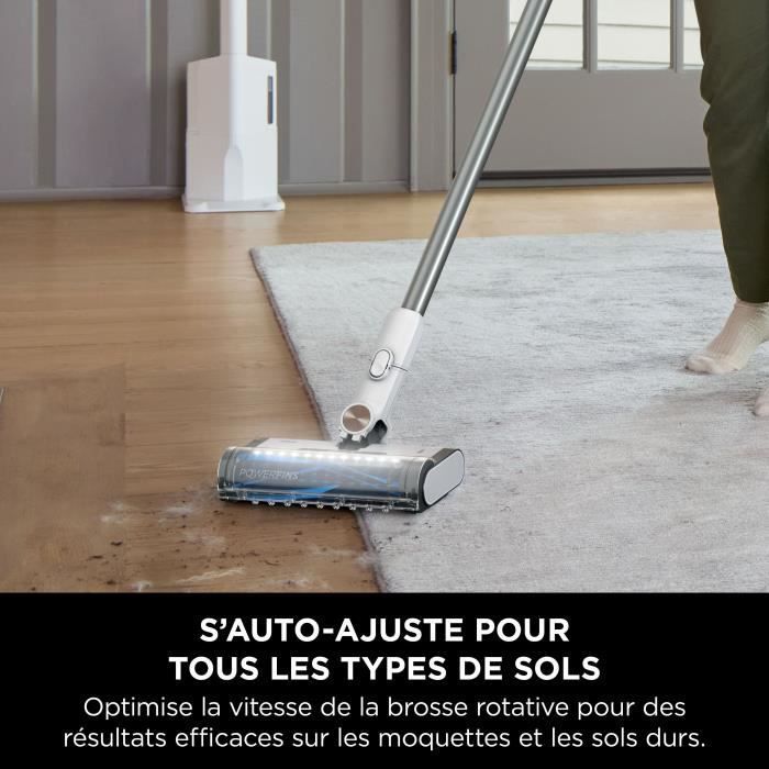 SHARK BU3521EU - Aspirapolvere senza fili - 181 W - Svuotamento automatico - 3 modalità di aspirazione