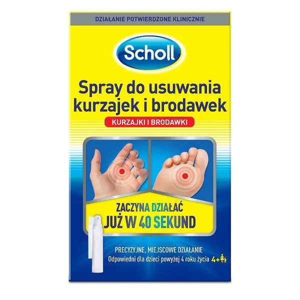 Scholl Spray do usuwania kurzajek i brodawek