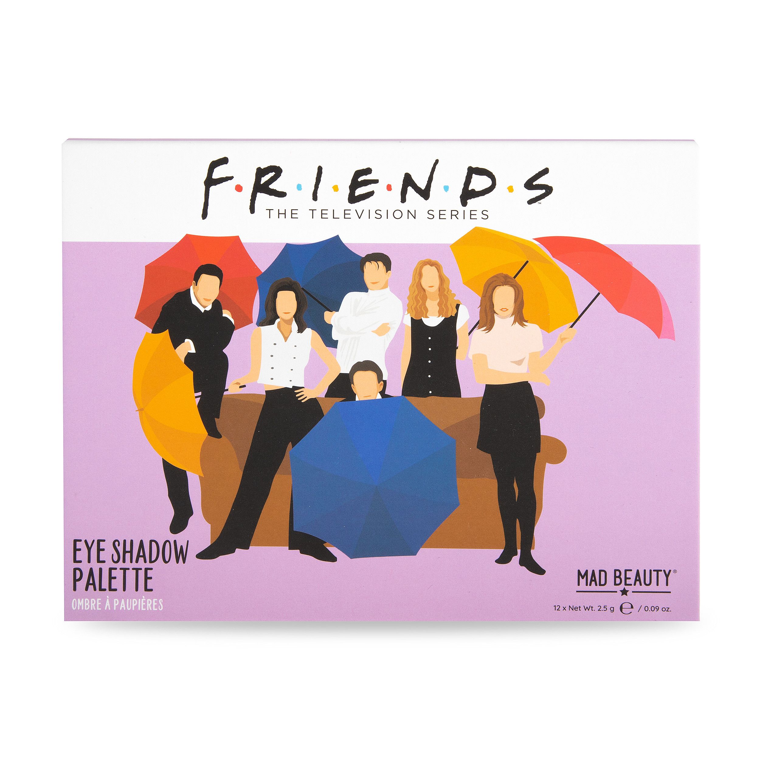 Friends II acu ēnu palete Acu ēnas