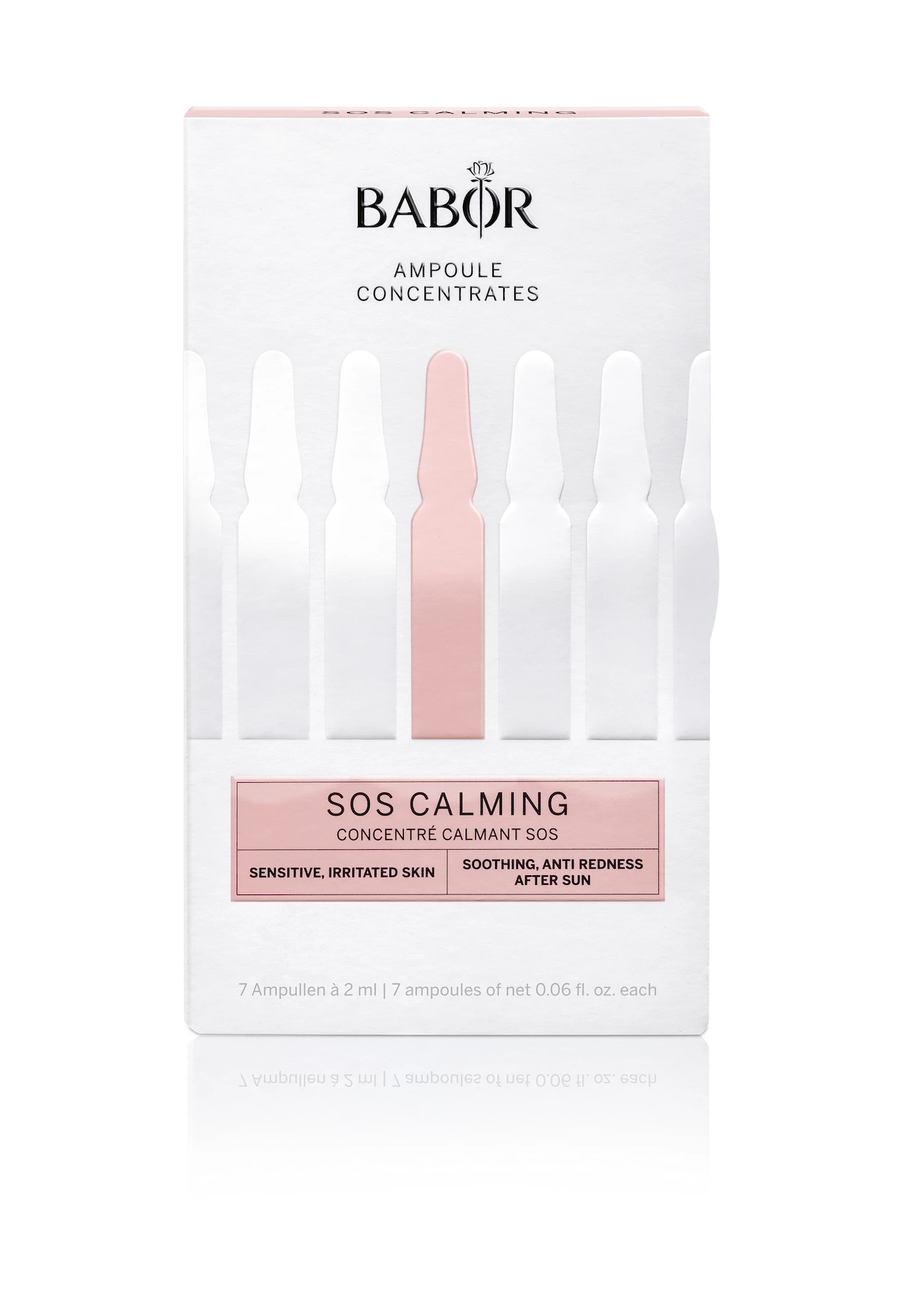 Concentrate de fiole SOS Calmant 7 x 2 ml - BABOR