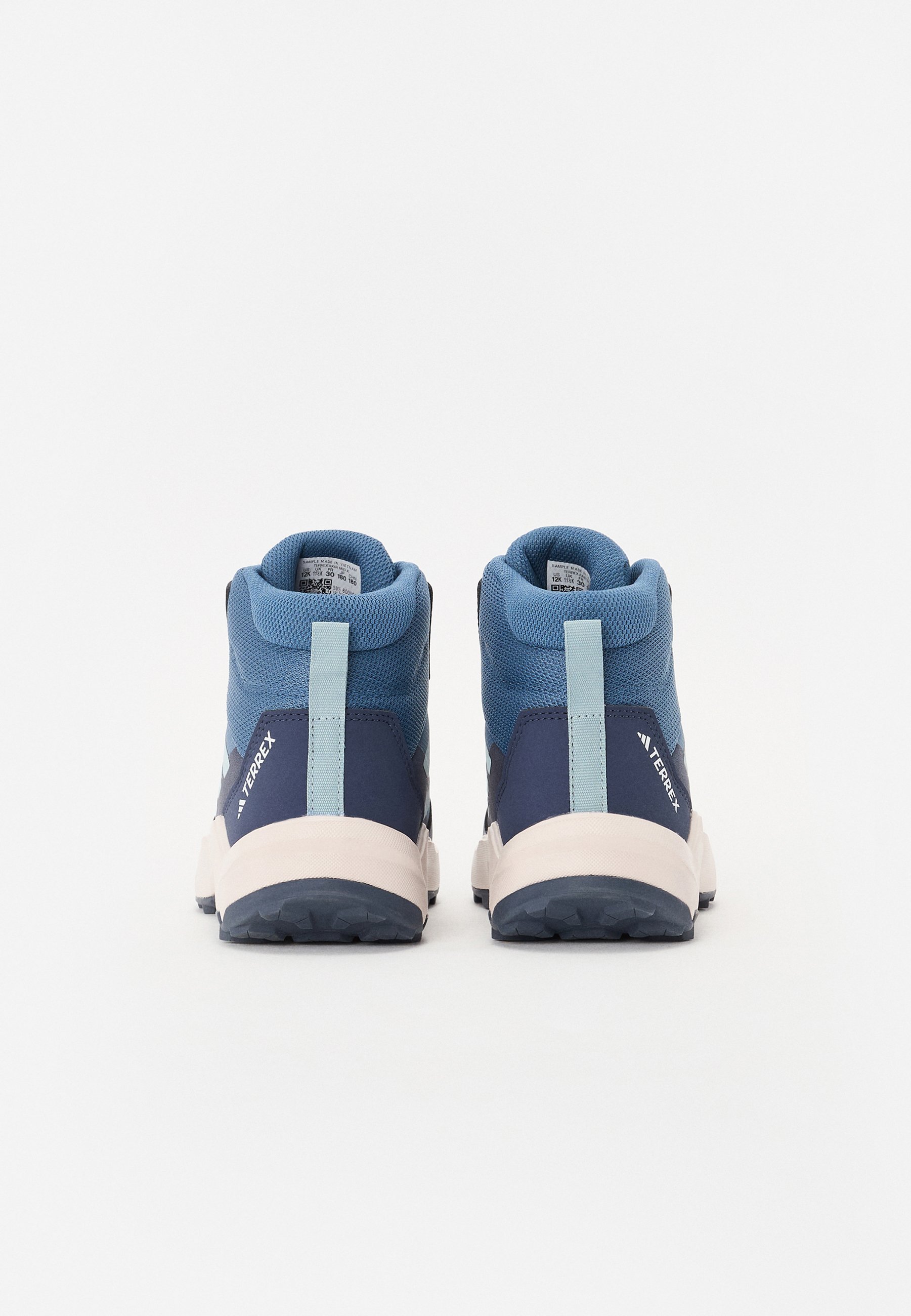 Adidas Terrex AX4R MID UNISEXE - Chaussures de randonnée - bleu/bleu clair