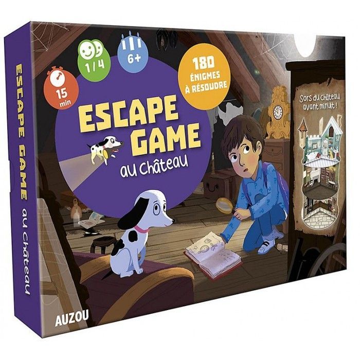 Auzou Escape Game al Castello - 9782733887974
